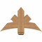 Ekena Millwork Davenport Timber Gable Bracket, Western Red Cedar, 36"W x 21"H x 5 1/2"D x 5 1/2"F, 14/12 Pitch GBW036X21X0606DAV00SWR - alternate 1